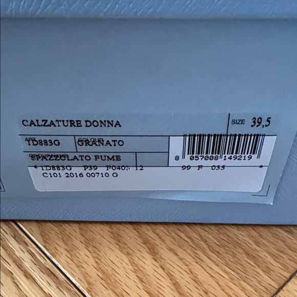 Prada Women's Burgundy Leather Loafers - Picture 10 of 11